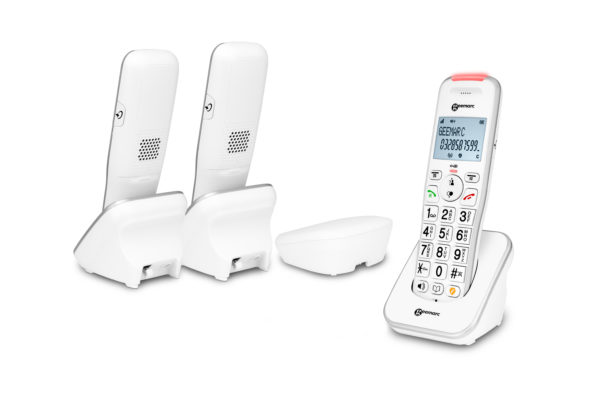 Geemarc Phones Hearing Impaired Phones Cordless Phones Liberty 200 TRIO
