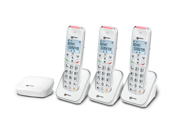 Geemarc Phones Hearing Impaired Phones Cordless Phones Liberty 200 TRIO