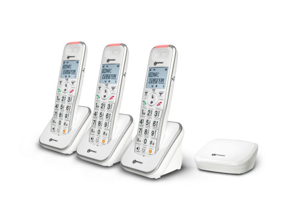 geemarc Phones Hearing impaired phones Cordless phones Liberty 200 TRIO