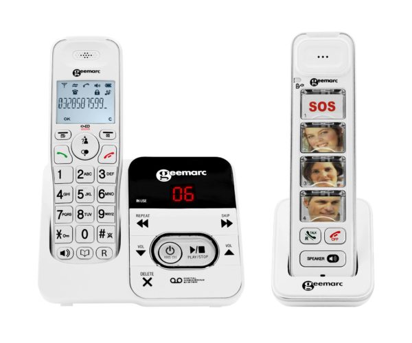 Geemarc Phones Hearing Impaired Phones Cordless Phones MOBILITY PACK
