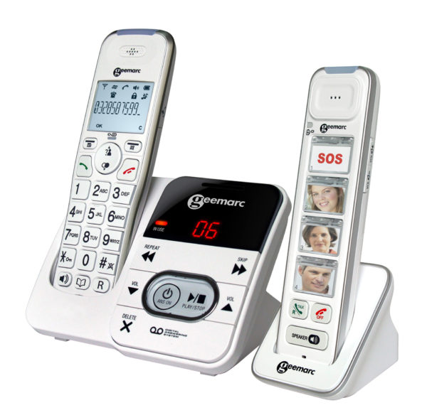 geemarc Phones Hearing impaired phones Cordless phones MOBILITY PACK