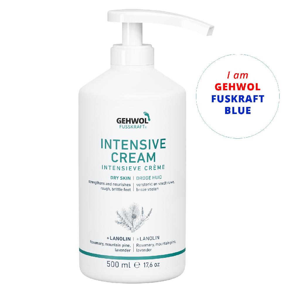 Gehwol Home Our Products FUSSKRAFT Intensive Cream 2.6 Oz / 75 Ml (I’m Blue)