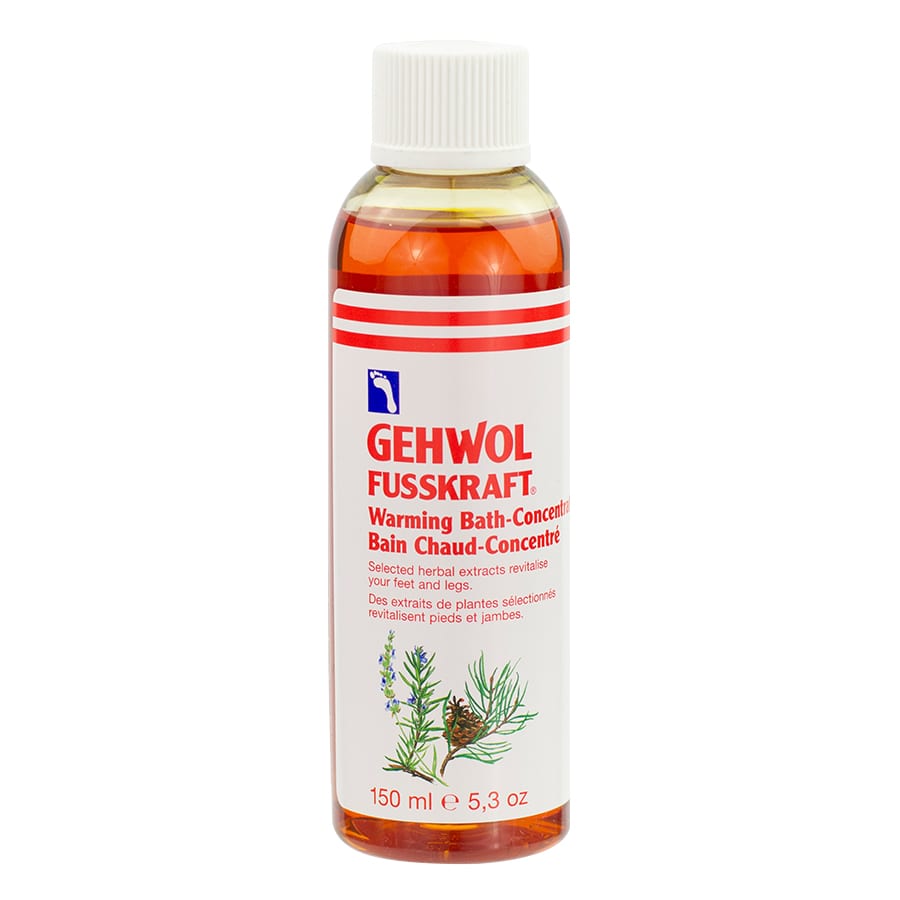 gehwol Home Our Products FUSSKRAFT Red Warming Bath Concentrate