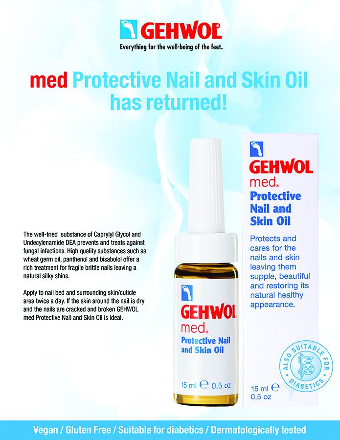 Gehwol Home Our Products Med Line Med Protective Nail And Skin Oil