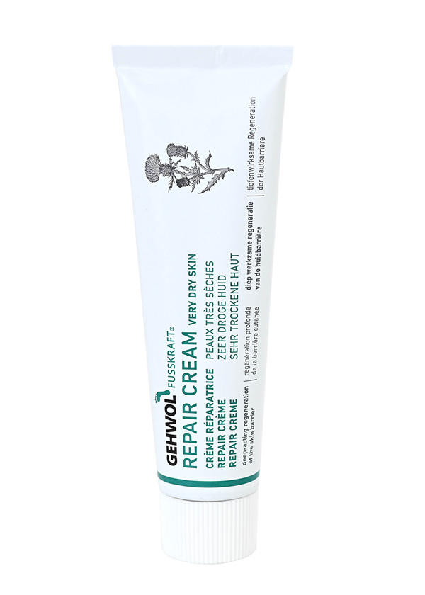gehwol Home Our Products New Arrivals Repair Cream | Deep-acting support of the skin barrier regeneration
