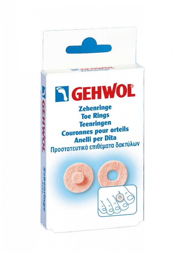 gehwol Home Our Products Polymers Plasters and protective Pads Toe Rings Round (9 pieces)