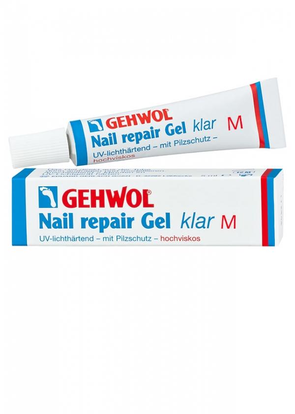 gehwol Home Our Products Professional Preparations Nail Repair Gel Clear 0.166 oz / 5 ml moderately viscous