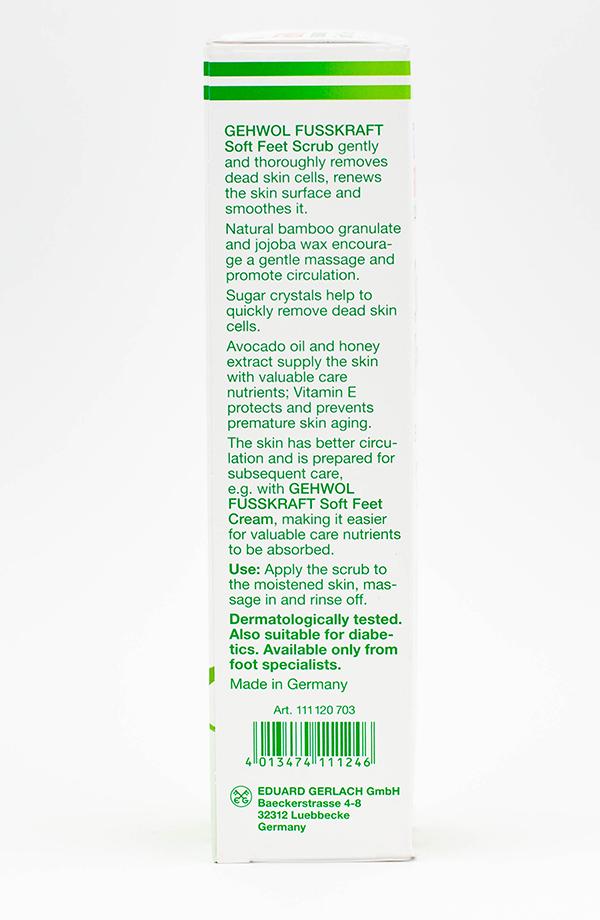 Gehwol Home Our Products Soft Feet Line Soft Feet Scrub