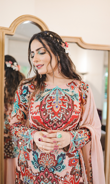 Geisha Designs Aiza Sharara Set