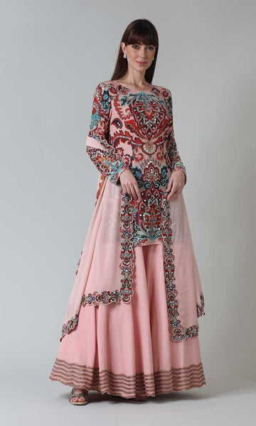 Geisha Designs Aiza Sharara Set