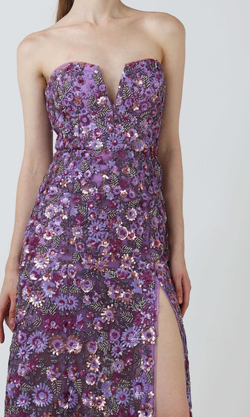 Geisha Designs Amethyst Bloom Gown