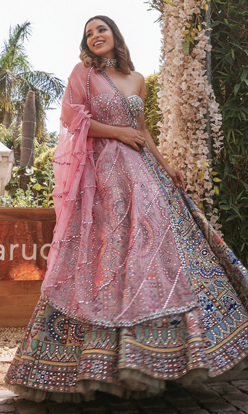 geisha designs Asma Lehenga Set