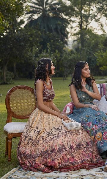 geisha designs Aster Delicate Lehenga Set