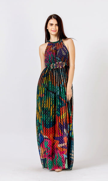 geisha designs Bold Floral Maxi