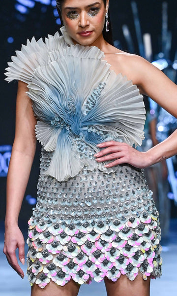 Geisha Designs Cintia Gradient Gem Dress