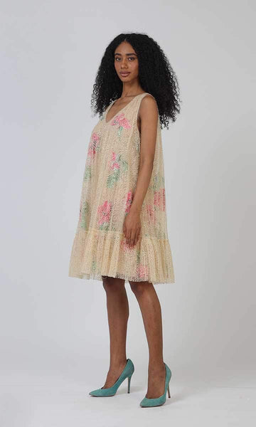 Geisha Designs Cora Sequin A-Line Dress