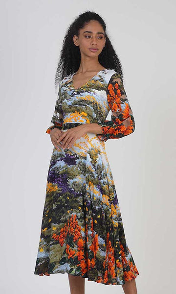 Geisha Designs Dark Meadown Midi