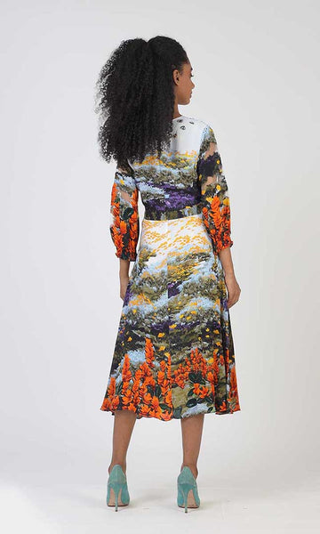 Geisha Designs Dark Meadown Midi