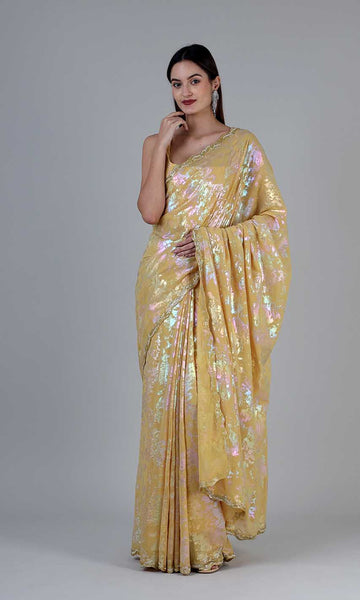 geisha designs Ebrel Saree