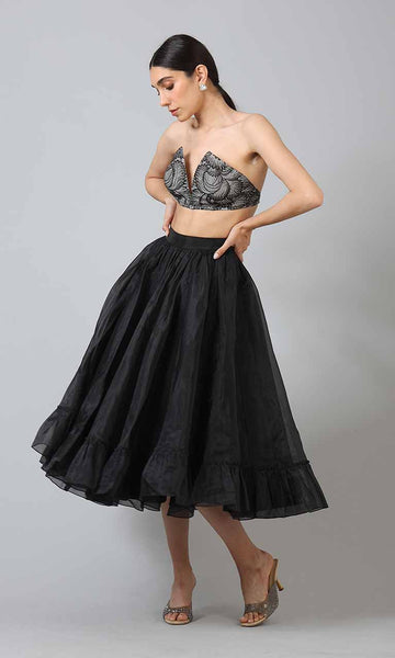 Geisha Designs Esme Organza Skirt