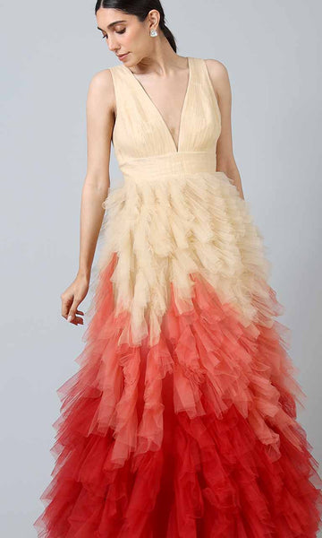 Geisha Designs Fia Ruffle Dress