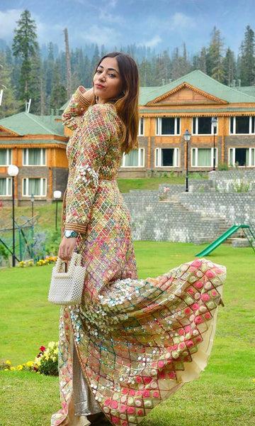 Geisha Designs Ines Anarkali Set