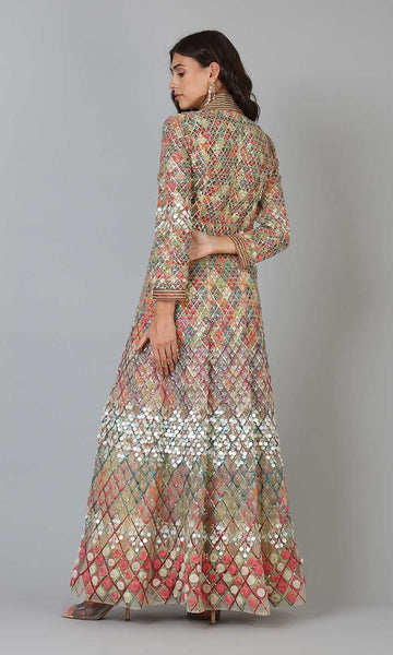 Geisha Designs Ines Anarkali Set