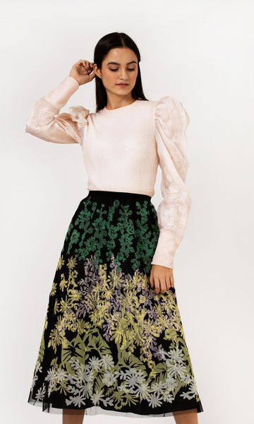 Geisha Designs Jungle Applique Skirt