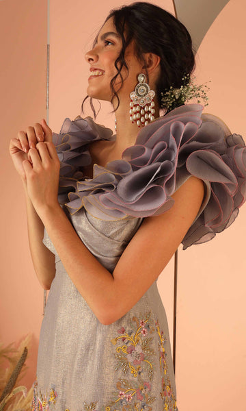 Geisha Designs Lara Grey Co-Ord Set