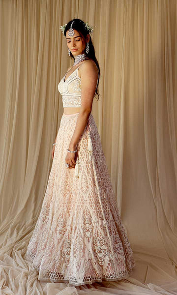 Geisha Designs Luna Delicate Lehenga Set