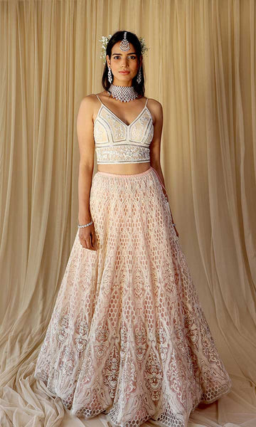 Geisha Designs Luna Delicate Lehenga Set