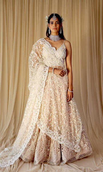 geisha designs Luna Delicate Lehenga Set