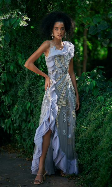 geisha designs Melody Grey Gown