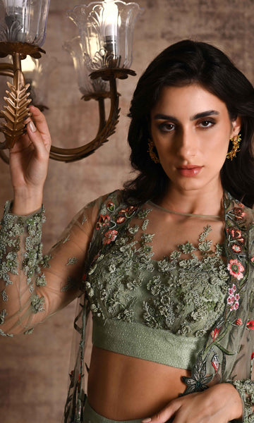Geisha Designs Nassira Sharara Set
