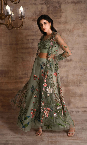 Geisha Designs Nassira Sharara Set