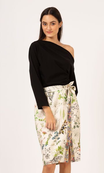 Geisha Designs Nature Journal Tie Up Skirt