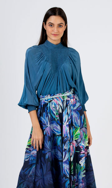 Geisha Designs Night Sky Ombre Skirt