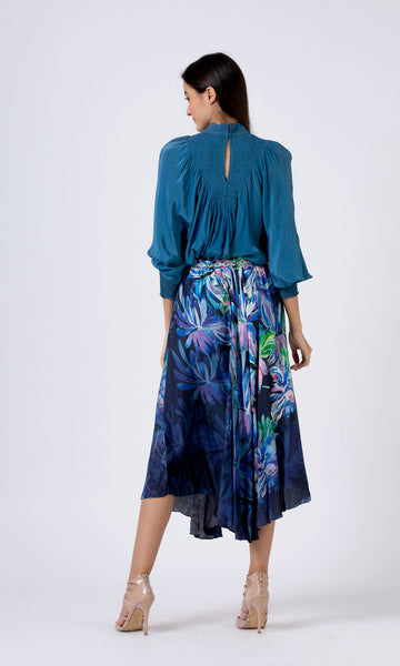 Geisha Designs Night Sky Ombre Skirt
