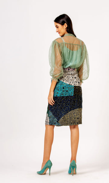 Geisha Designs Night Sky Skirt