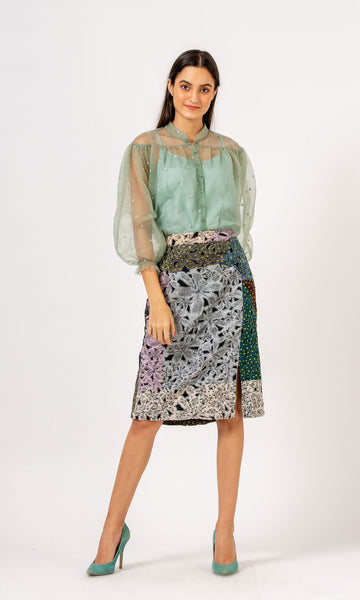 geisha designs Night Sky Skirt