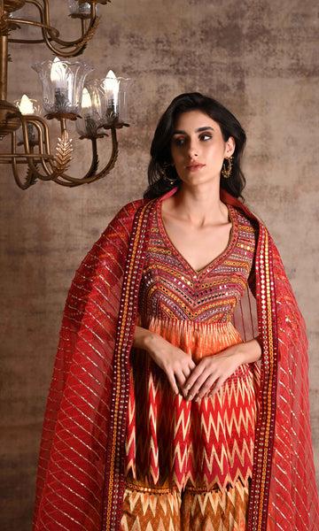 Geisha Designs Nitya Sharara Set