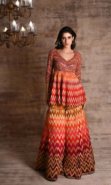 geisha designs Nitya Sharara Set