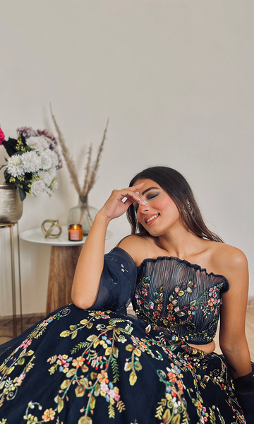 Geisha Designs Ophelia Lehenga Set