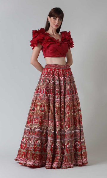 geisha designs Raisa Lehenga Set