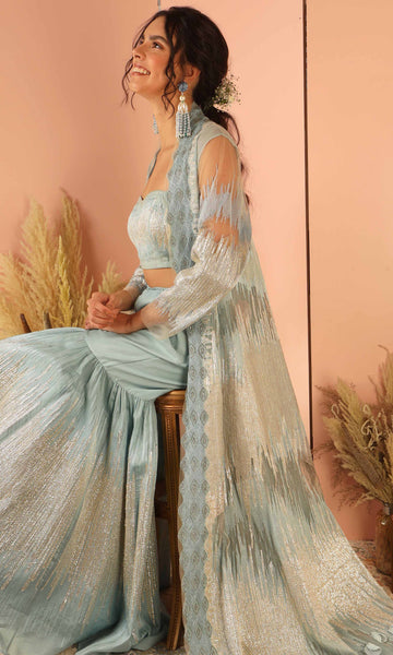 Geisha Designs Roma Blue Co-Ords