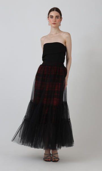 geisha designs Scarlet Veil Skirt