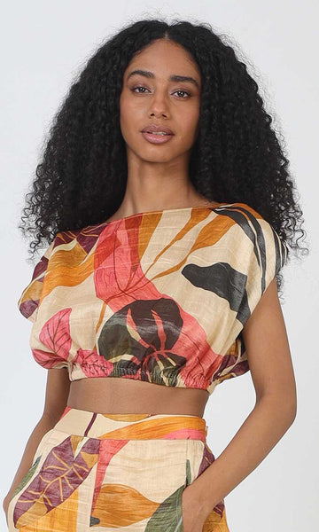 geisha designs Sienna Crop Top