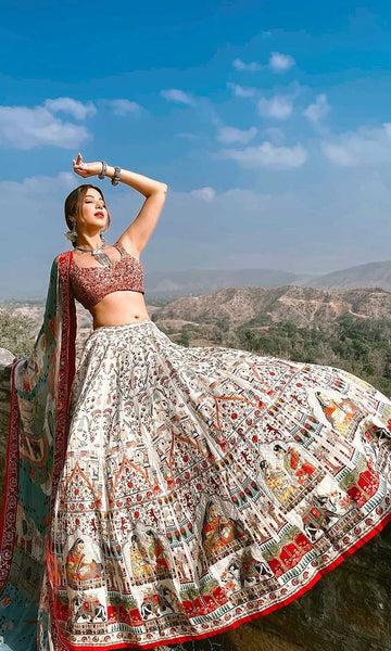 geisha designs Story of True Love Lehenga Set