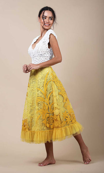 Geisha Designs Sylvia Layered Skirt