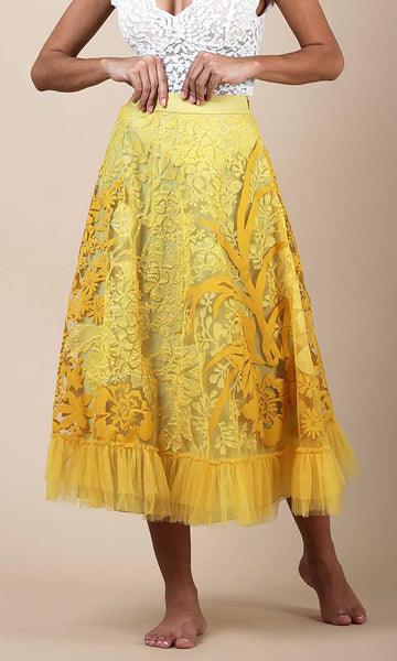 Geisha Designs Sylvia Layered Skirt